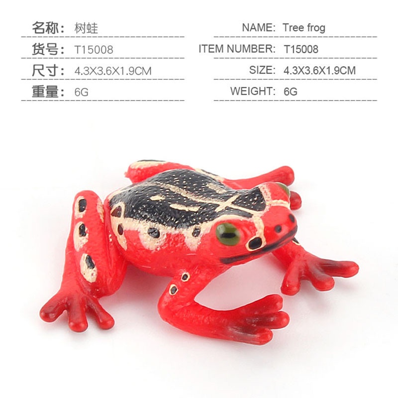 Set mô hình đồ chơi GOROCK FZ-QW- hình ếch độc đáo dành cho trẻ em