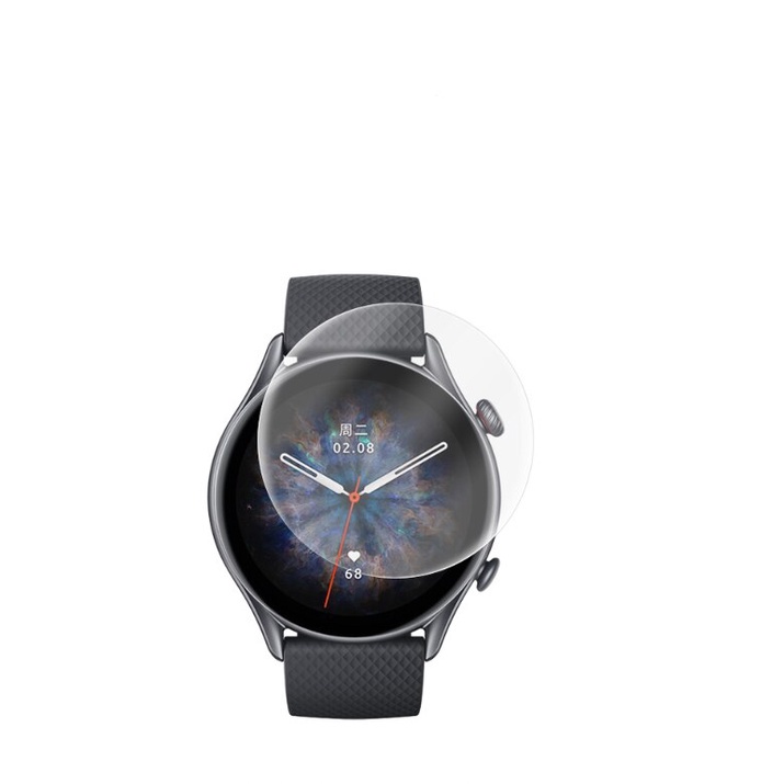Bộ 4 miếng dán màn hình tpu hydrogel trong suốt chống trầy cho huami amazfit gtr 3 pro gtr3 gtr-3 gts 3 kính