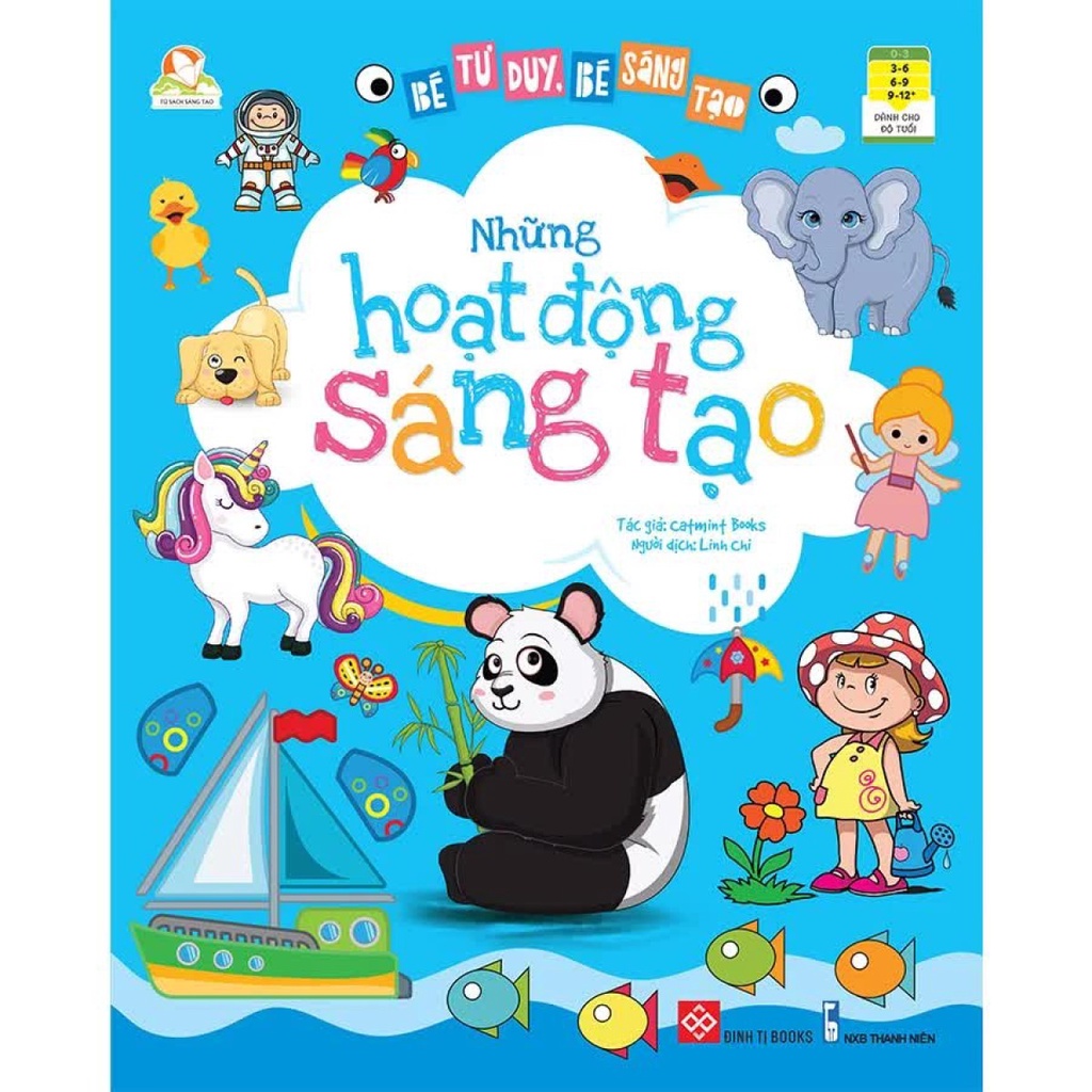 Sách-Combo - Bé tư duy, bé sáng tạo 2T