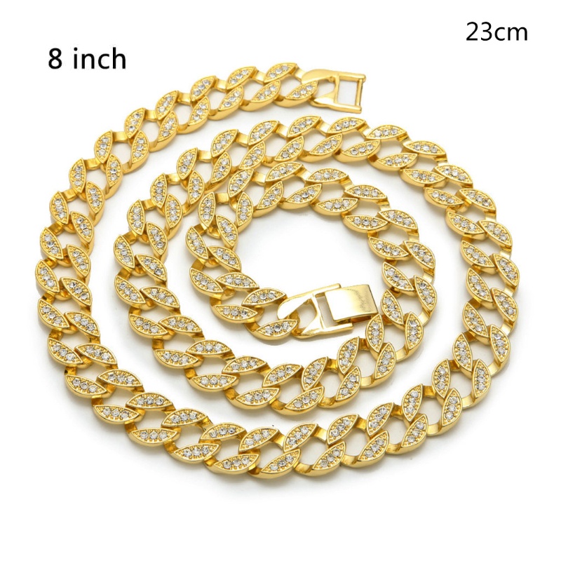 Vòng cổ Mạ VàNg ĐíNh Đá CZ Miami Cuba