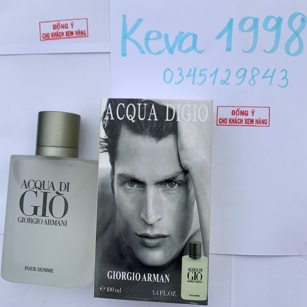 Nước hoa nam Acqua Di Gio For Men