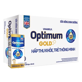 Thùng 48 hộp sữa bột pha sẵn Optimum gold hộp 180ml
