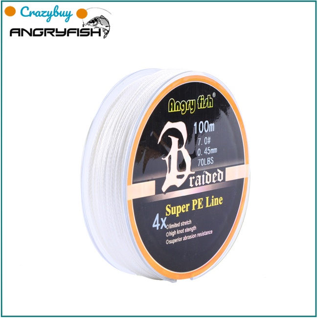 Cuộn Dây Câu Cá PE Bện 4 Sợi Siêu Chắc Dài 100m/109yds 10LB-80LB