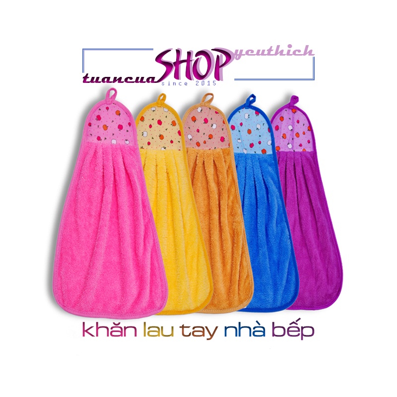 Khăn lau tay nhà bếp tiện dụng cho gia đình