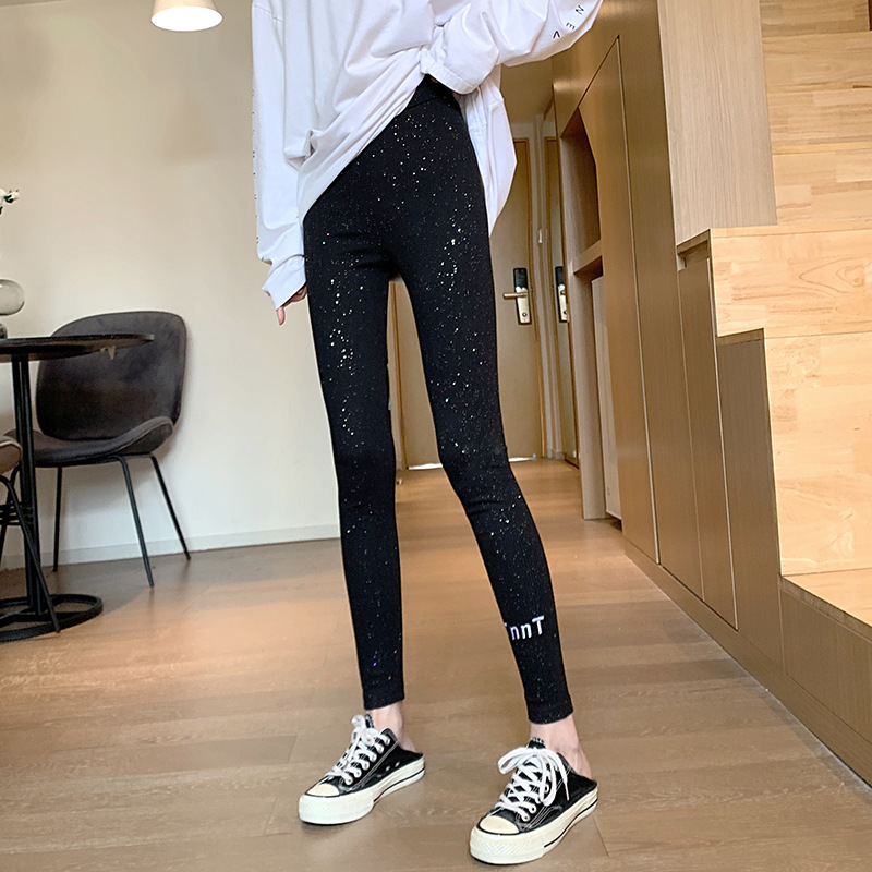 Quần Legging Lưng Cao In Chữ Thời Trang Cho Nữ | BigBuy360 - bigbuy360.vn