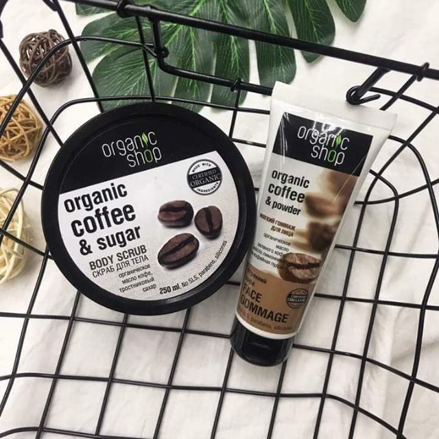 Tẩy Da Chết Toàn Thân Organic Coffee & Sugar Body Scrub | BigBuy360 - bigbuy360.vn