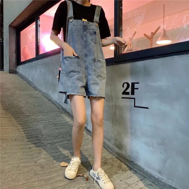 Quần yếm bò