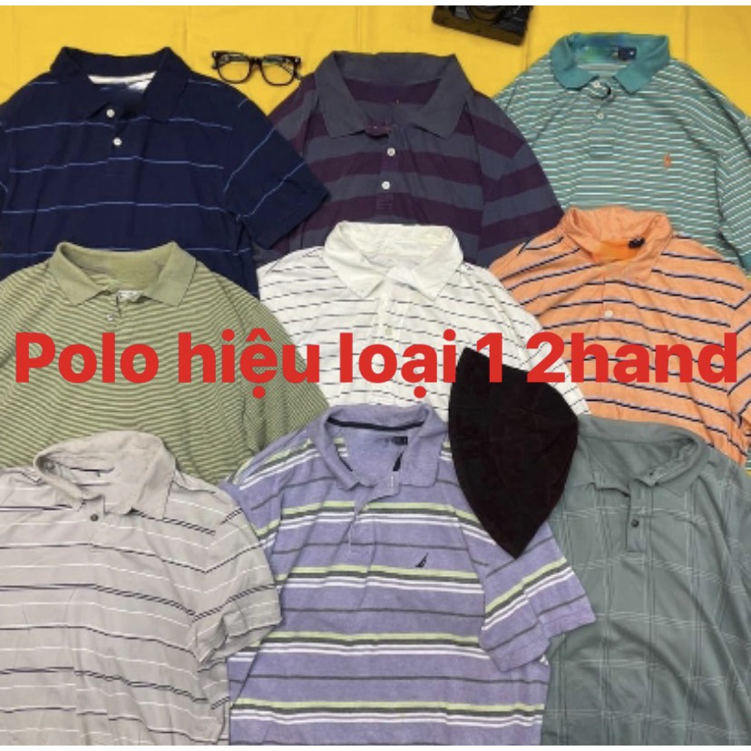 Ao thun có cổ secondhand loại 1 - Áo Polo 2hand - mẫu 3 - thunmysaigon