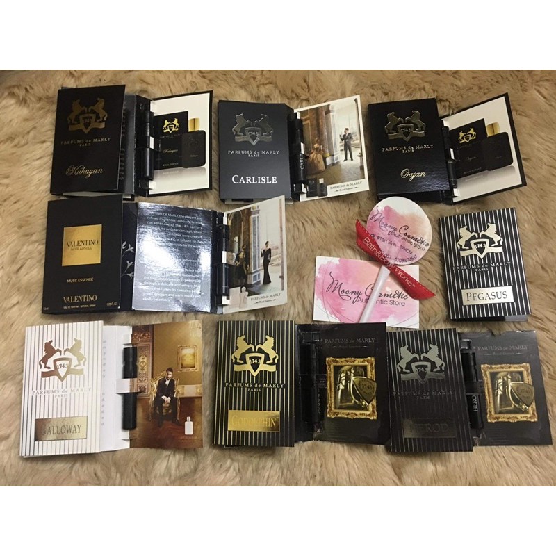 Vial nước hoa nam cao cấp Parfums de Marly Delina/Oajan/Galloway/Carlisle/...edp 1.2ml