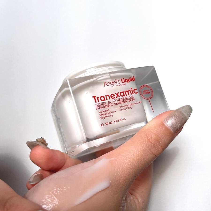 Kem Dưỡng Tranexamic Acid Mờ Nám Chuyên Sâu Angel's Liquid Mela Cream 50ml