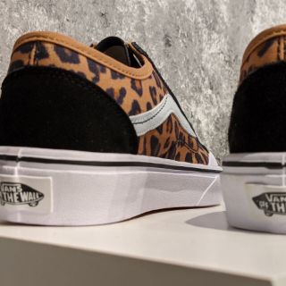 Vans LEOPARD ban đầu giày vải thường