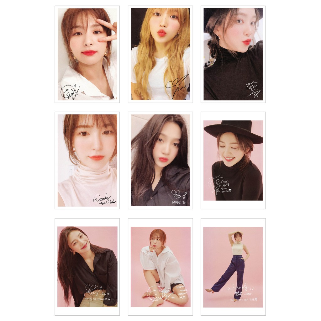 Lomo Card Ảnh RED VELVET - SEASON GREETING 2020 ( 36 ảnh)