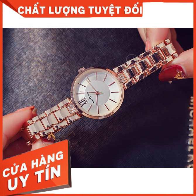 [SALE 50%] Đồng hồ thời trang nữ KEEP IN TOUCH dây thép tuyệt đẹp, mặt mỏng sang trọng