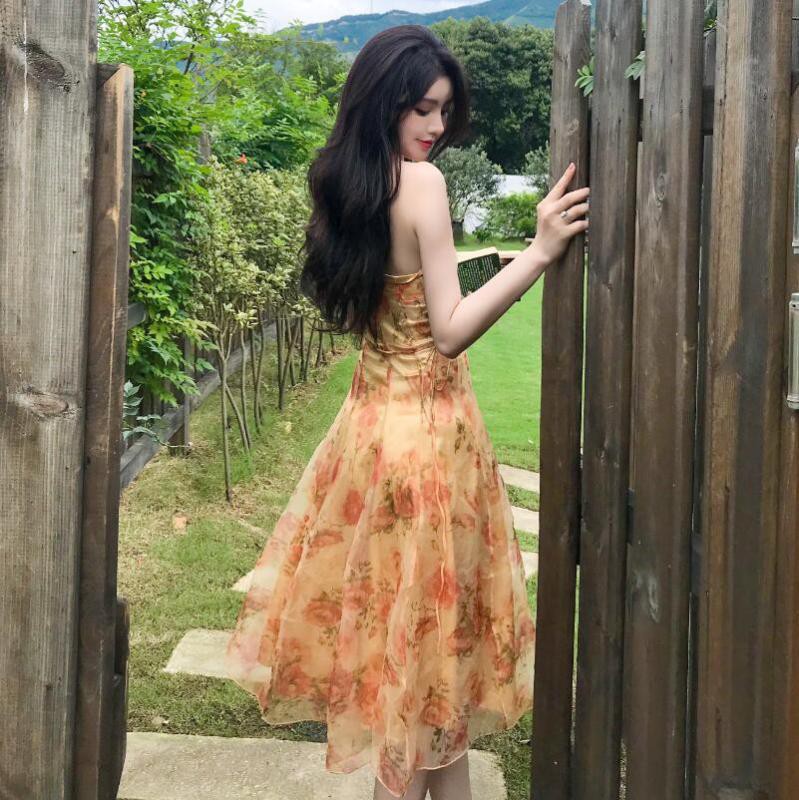 Áo Nữ Không Tay Họa Tiết Hoa Thời Trang Quyến Rũ | BigBuy360 - bigbuy360.vn