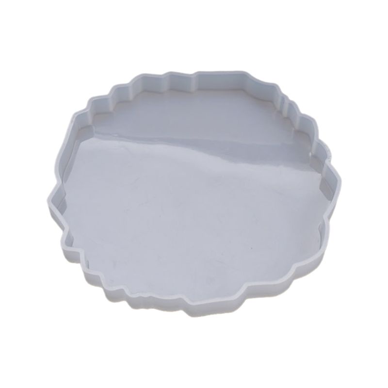 Bộ 7 / 14 Khuôn Silicone Dùng Làm Đế Lót Ly Bằng Resin Epoxy Độc Đáo DIY