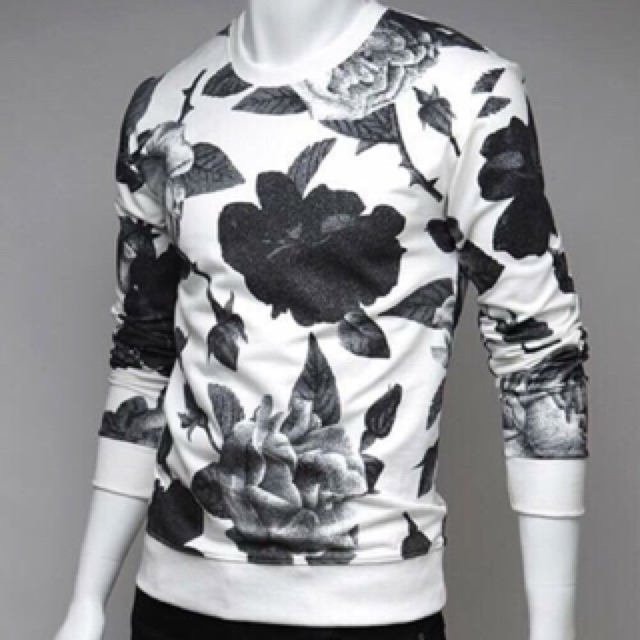 Áo thun dài tay Thu Đông hoạ tiết thời trang - cá tính ATD008