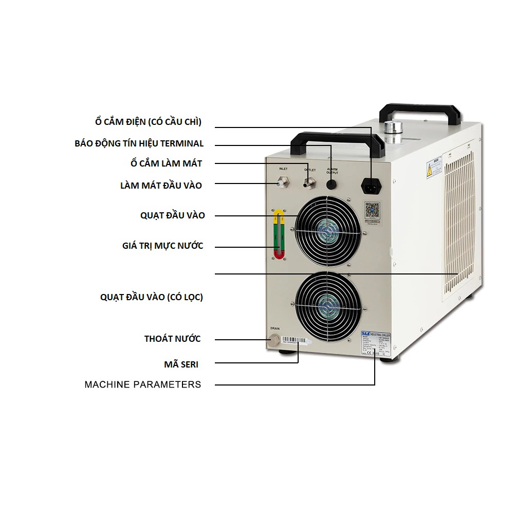 Máy tản nhiệt Chiller CW-3000