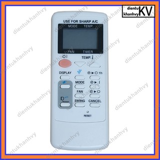 Remote Máy Lạnh Sharp 1 Chiều