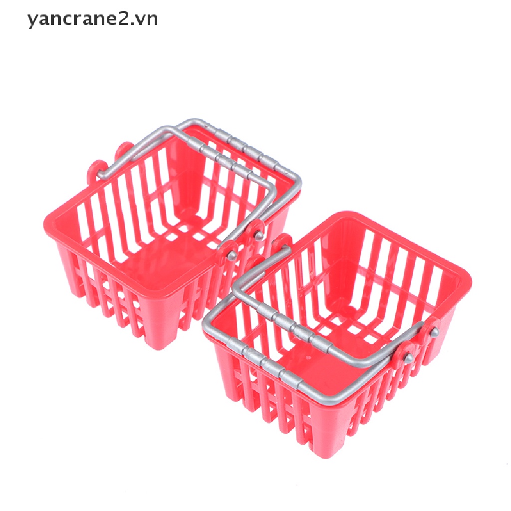 Mô Hình Giỏ Mua Sắm Mini Đồ Chơi Dành Cho Búp Bê {yancrane2.vn}