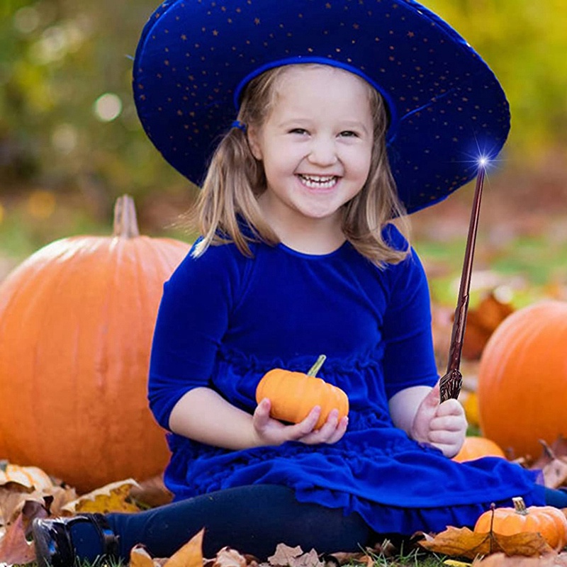 Bộ 2 Cây Đũa Phép Thuật Có Đèn Và Âm Thanh Độc Đáo Cho Bé Hóa Trang