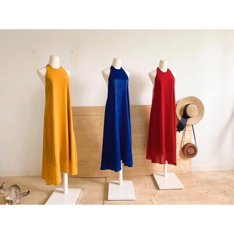 váy maxi hở lưng backless dress | BigBuy360 - bigbuy360.vn