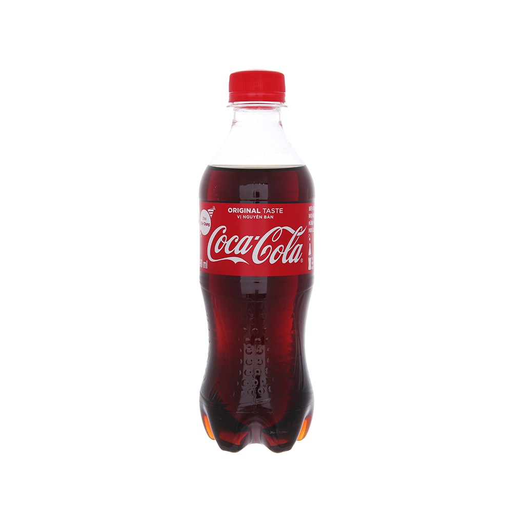 nước ngọt Coca Cola chai 390ml 1 lốc 6 chai hsd 2021