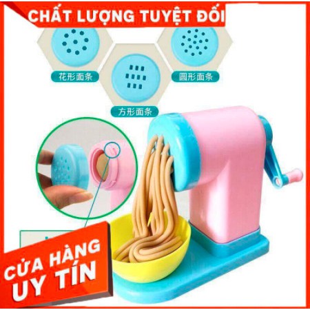 [XẢ KHO  NGHỈ BÁN ] Bộ đồ chơi Đất nặn có máy làm bún, làm mỳ cho bé phát triển bản thân sớm