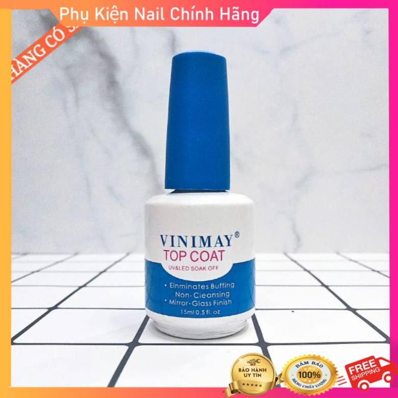 Top coat Vinimay, top phủ bóng chuyên dụng chính hãng