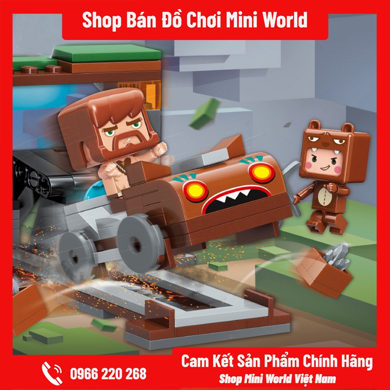 Lego Mini World Khai Thác Mỏ