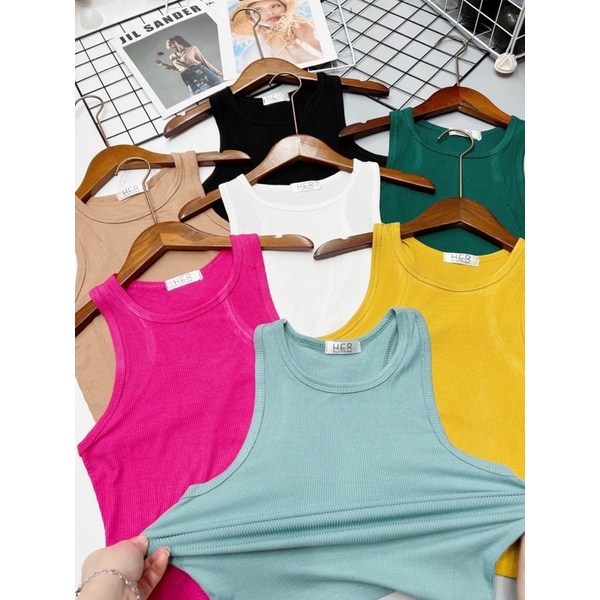 Áo ba lỗ thun gân