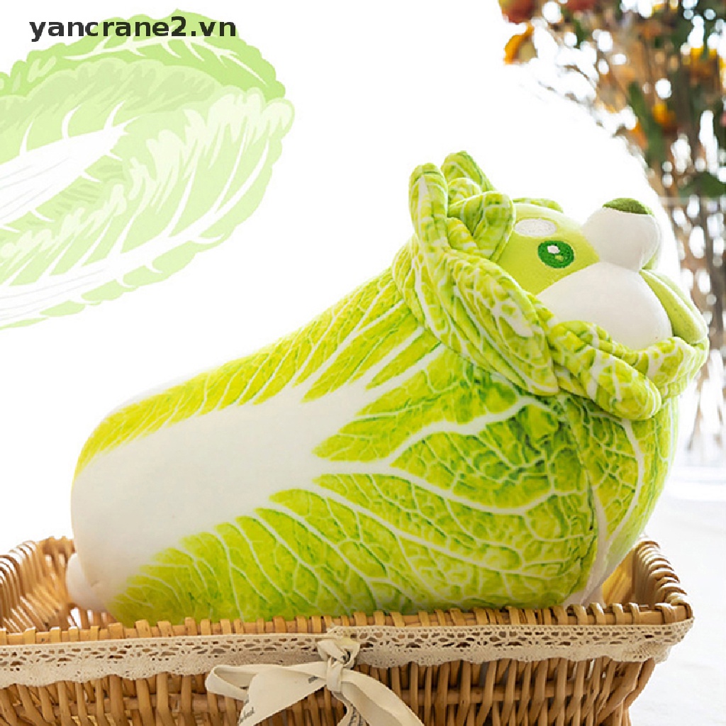 Đồ Chơi Cún Nhồi Bông Rau Củ Quả Kiểu Nhật Bản Dễ Thương Sáng Tạo 26cm {yancrane2.vn}