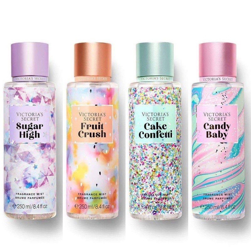 Xịt thơm body mist Victoria dòng kẹo ngọt 250ml