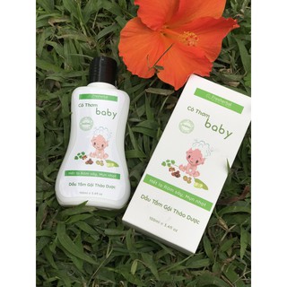 SỮA TẮM TRẺ EM CỎ THƠM BABY - SỮA TẮM THẢO DƯỢC dùng cho bé sơ sinh, trẻ nhỏ, chống rôm sảy, mụn nhọt, cảm cúm
