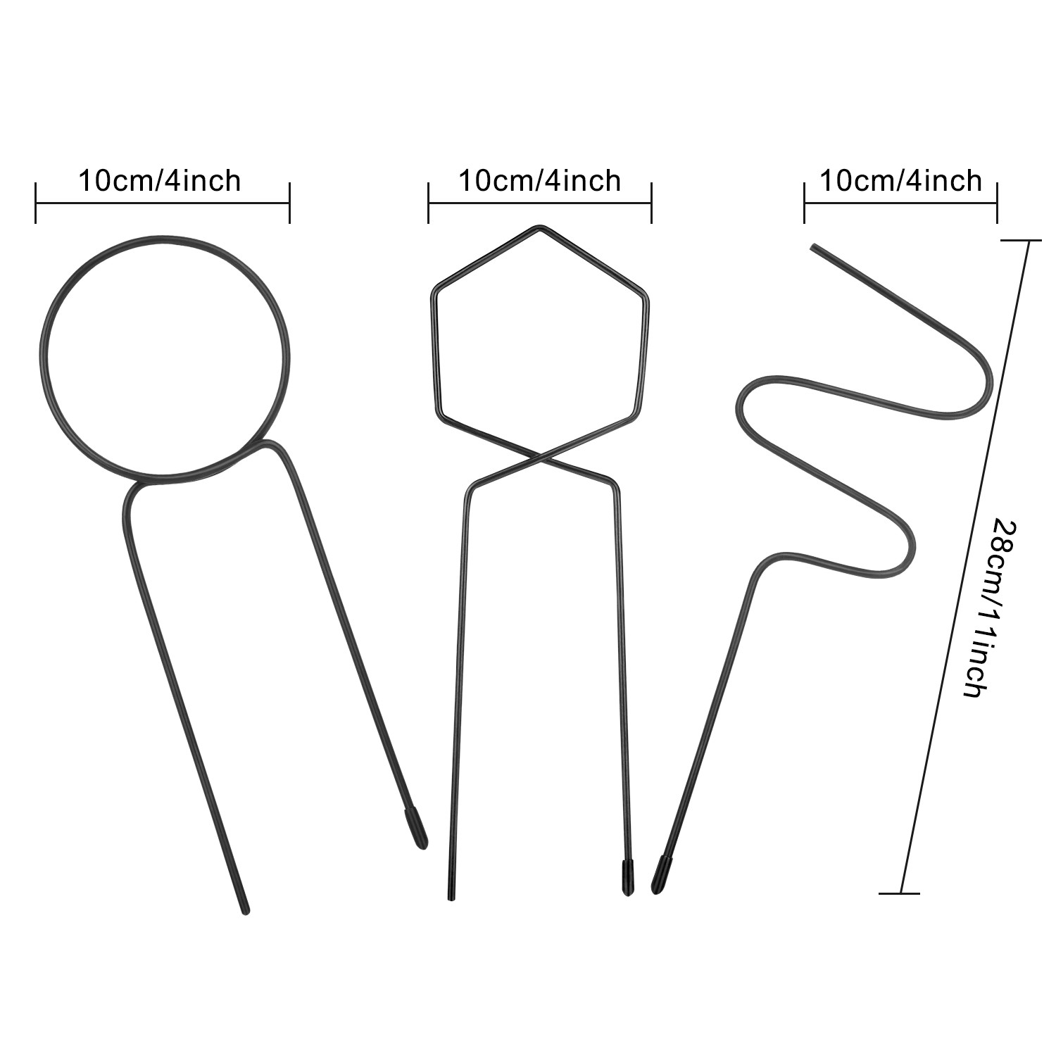 Phụ Kiện Hỗ Trợ Trồng Cây Bằng Kim Loại