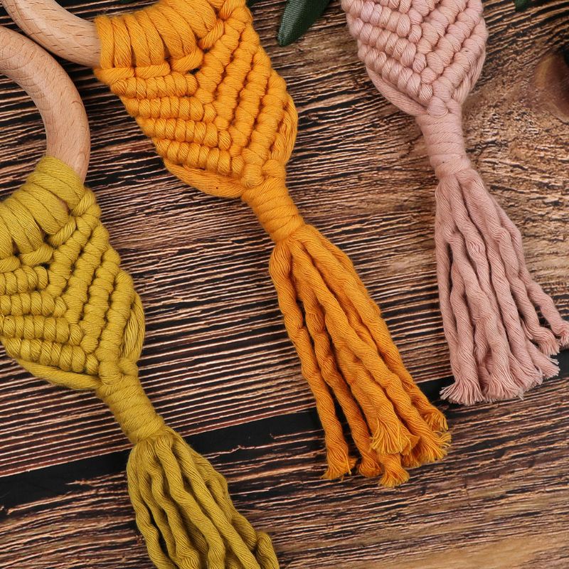 Đồ Chơi Treo Macrame Dễ Thương Cho Bé Sơ Sinh