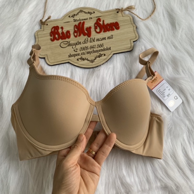 Áo Lót Lovely Trơn Mút Ép Mỏng 0,5cm Có Gọng Size