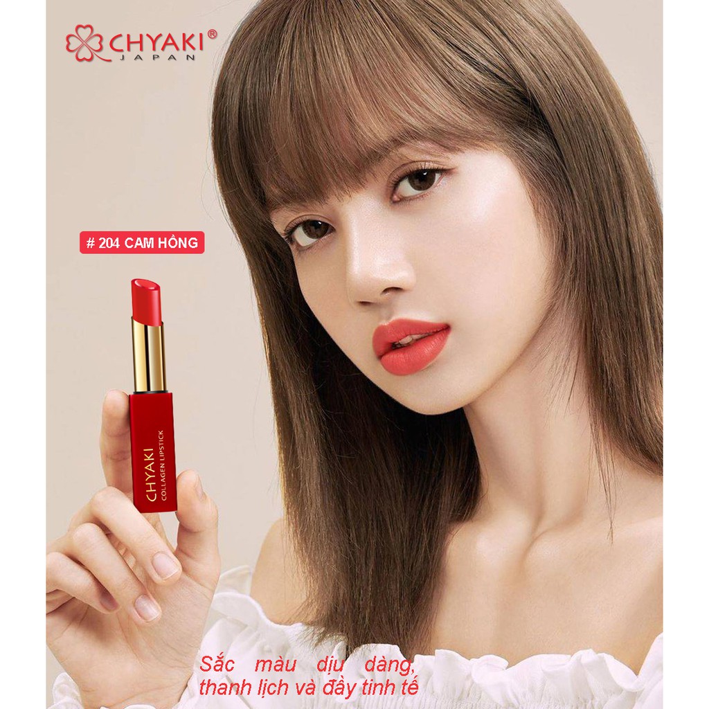 SON LÌ # 204 CLAIRE - HỒNG CAM