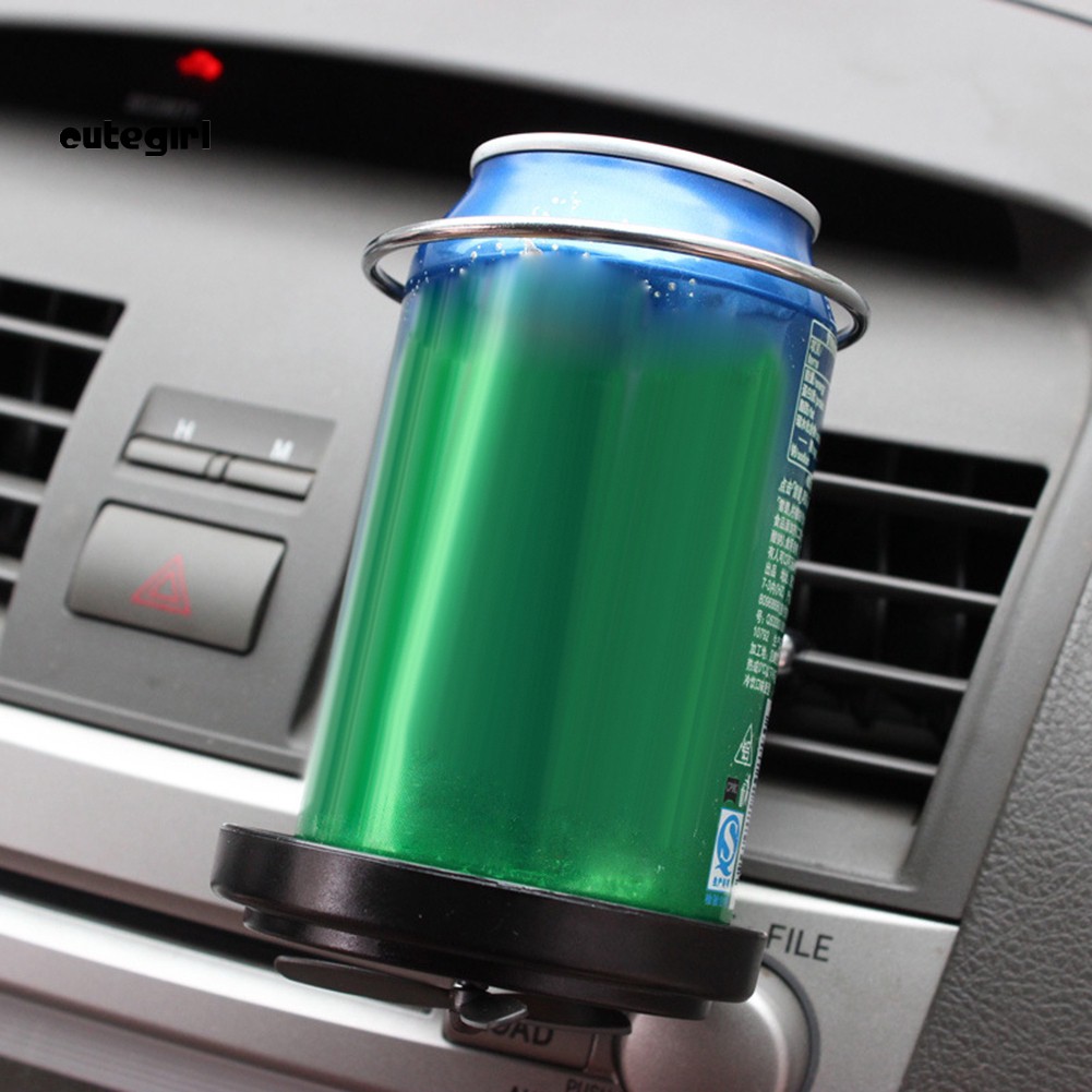 Giá đỡ đồ uống tích hợp cánh quạt gắn điều hòa xe ô tô tiện dụng