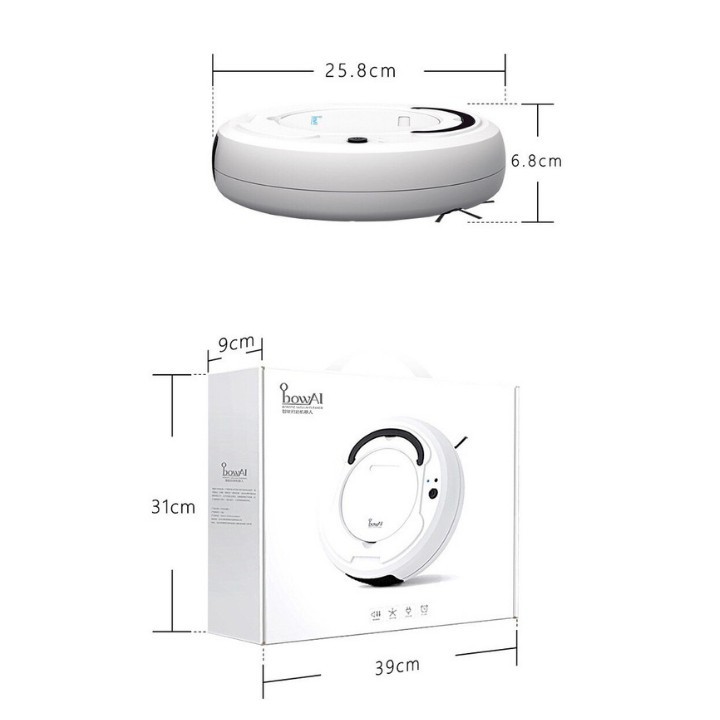 [ Gía siêu rẻ ] ROBOT HÚT BỤI LAU NHÀ BOWAI ALS