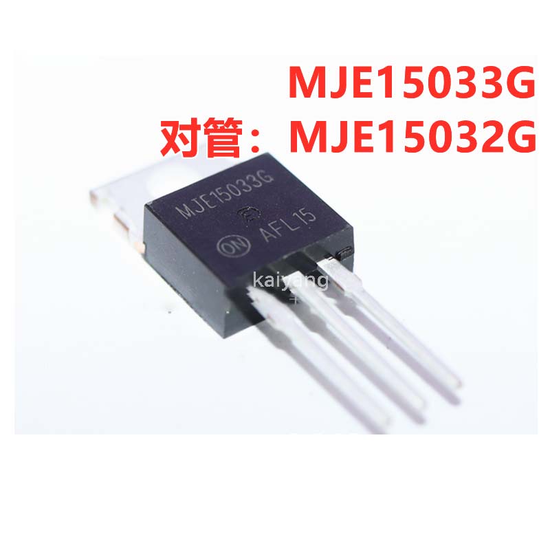 Bộ 10 Linh Kiện Bán Dẫn Âm Thanh Chất Lượng Cao MJE15033G MJE15032G MJE15033 MJE15032 TO-220 8A 250V