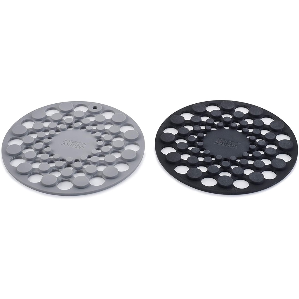 Bộ 2 miếng lót nồi silicone Joseph Joseph 20174 Spot-on Trivets chống nóng [nhập Đức chính hãng]