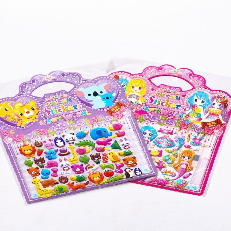 Hình dán sticker nổi 3d