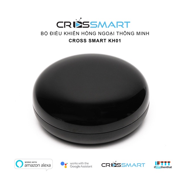 Bộ điều khiển hồng ngoại thông minh app Tuya 2021- Cross Smart KH01