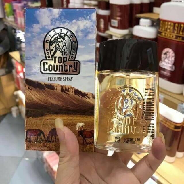 Nước hoa UNISEX con ngựa Top Country - hàng Thái thơm lâu