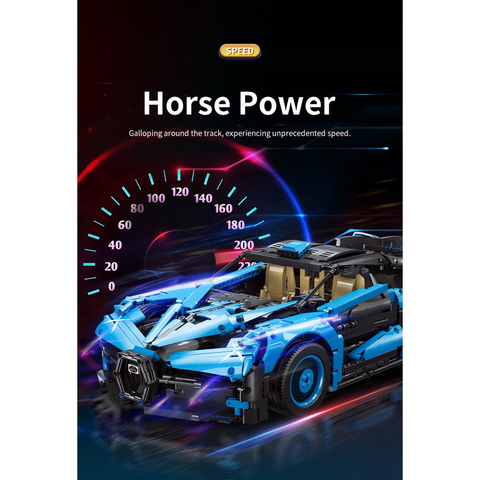 Lego lắp ghép ô tô đua- đồ chơi thông minh siêu xe BUgati Veron- Hàng cao cấp. Bảo hành 12 tháng toàn quốc