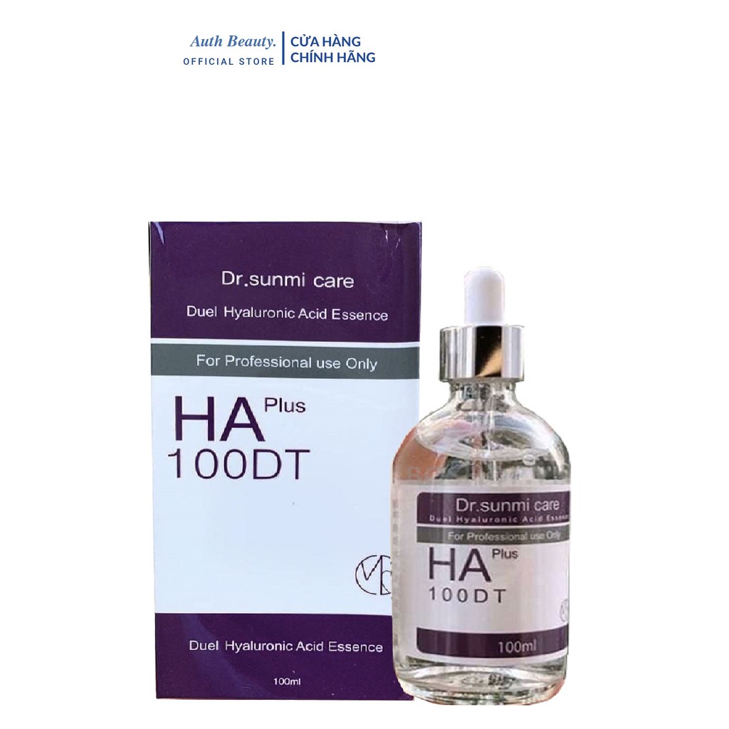 Serum cấp nước cho da Dr.Sunmi Care HA Plus 100DT Duel Hyaluronic Acid Essence 100ml