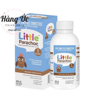 Parachoc táo bón - siro giảm táo bón little parachoc 400 ml
