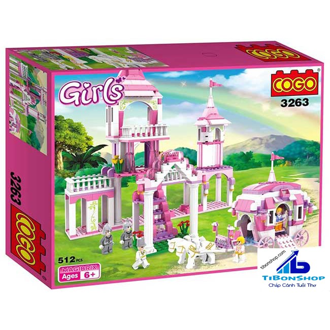 đồ chơi lắp ráp friends-Lắp Ráp COGO 3263