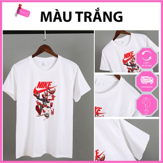 Áo thun unisex nam nữ ngắn tay không cổ đẹp 3D MT (Nhận in áo thun theo yêu cầu)