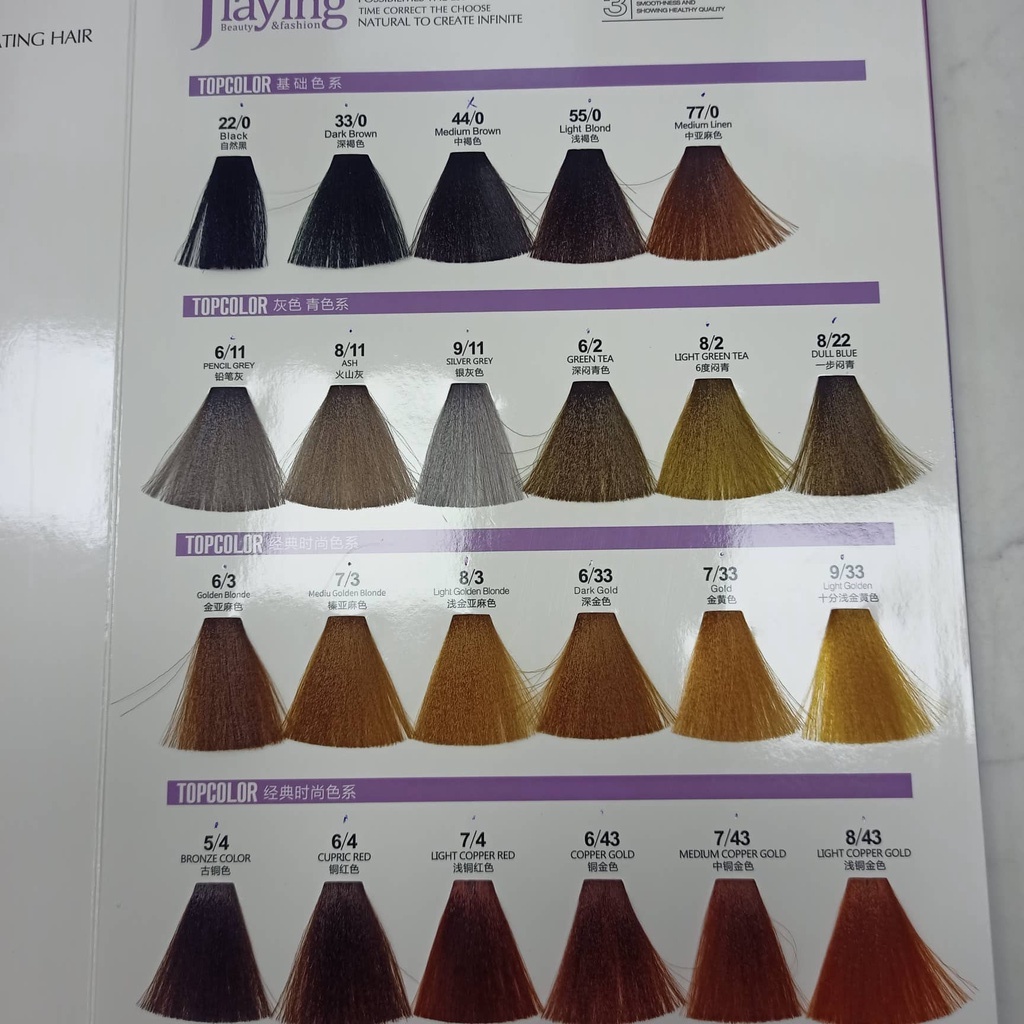 MÀU NHUỘM TÓC TOPCARE-FORCOLOR 100ML